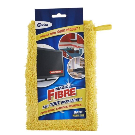 Gant dépoussierant jaune  GERLON