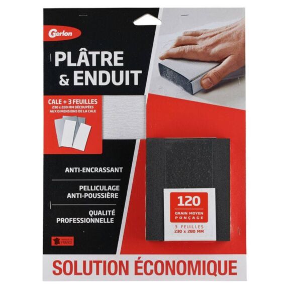 Lot anti encr moyen 3x230x280+cale GERLON