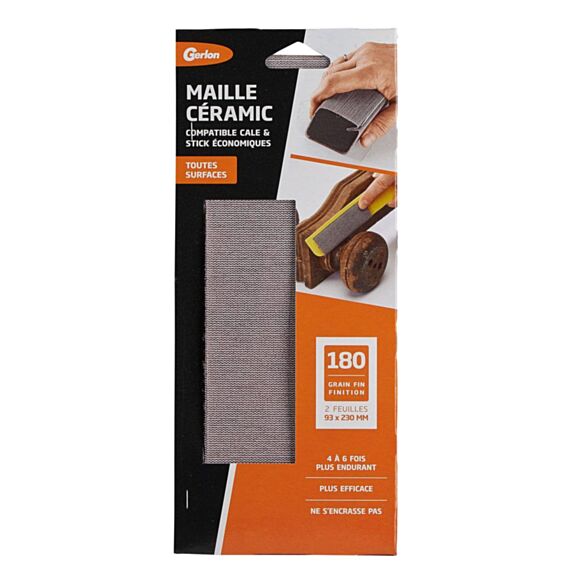 Pochette 2 feuilles maille 93x230 fin GERLON