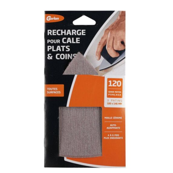 Recharge 3 patins maille Céramic GERLON