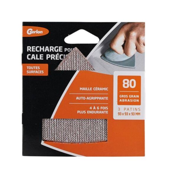 Recharge 3 patins maille céramic GERLON