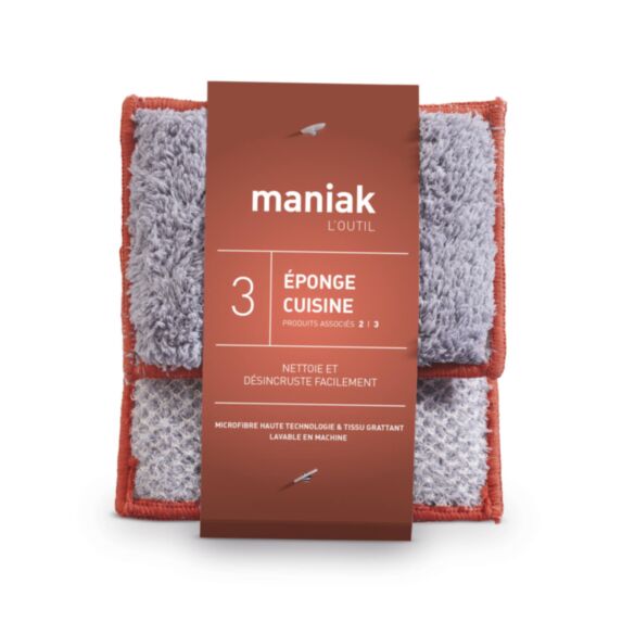 2 éponges Cuisine - MANIAK