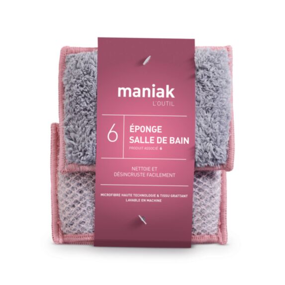 2 éponges Salle de Bain - MANIAK
