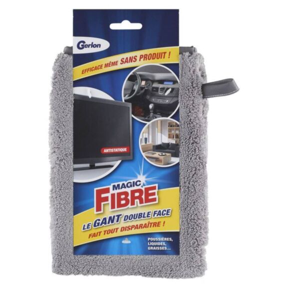 Gant dépoussérant Magic Fibre gris - GERLON