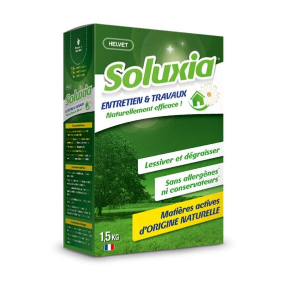 Paquet lessive Entretien & Travaux 1,5 kg - SOLUXIA