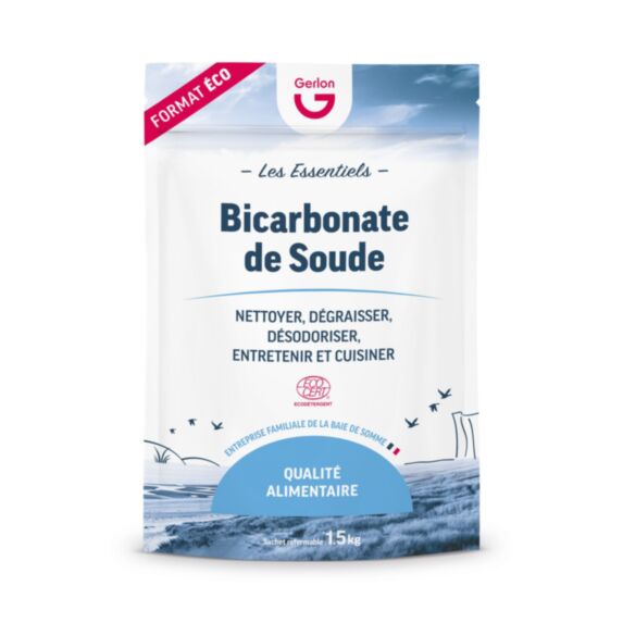 Bicarbonate de soude alimentaire 1,5kg - GERLON