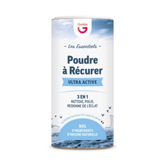 Poudre à récurer 3 en 1 300gr blanc - GERLON