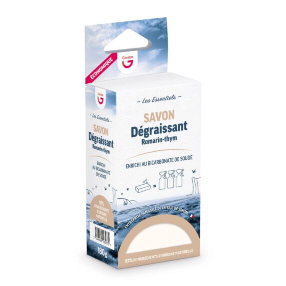 Savon dégraissant Romarin Thym 80gr - GERLON