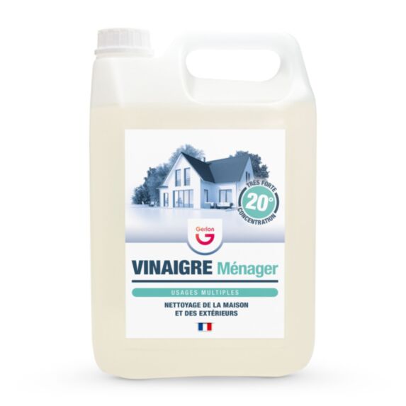 Spray gel ménager vinaigre chlorophylle 750ml - GERLON
