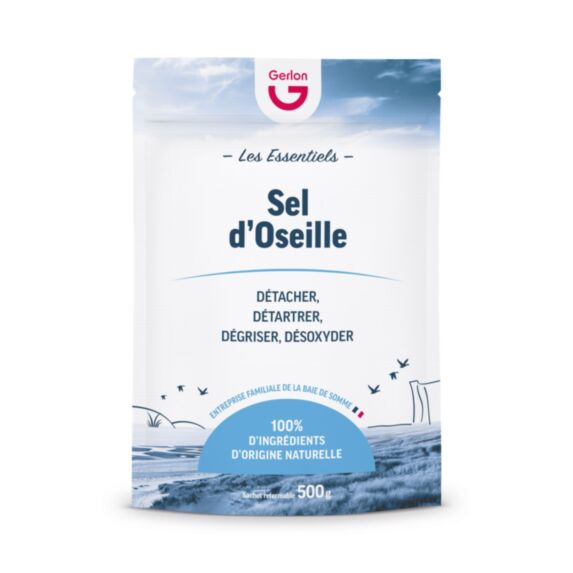 Sel d'oseille acide oxalique 500gr - GERLON