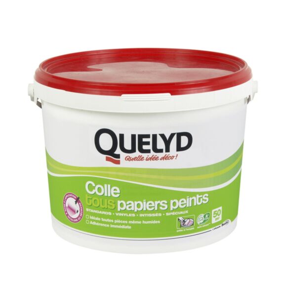 Colle Pâte Tous Papier Peints Seau 10kg - QUELYD