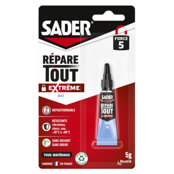 Colle Répare Tout MS Glue Mega Strong 5gr - SADER