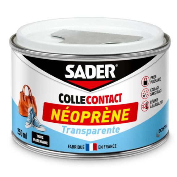 Colle Contact transparente 250ml - SADER