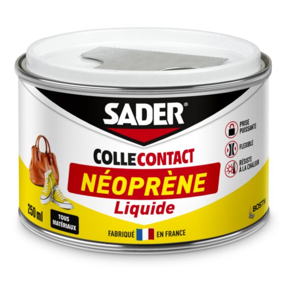 Colle Contact Néoprène Liquide 250ml - SADER