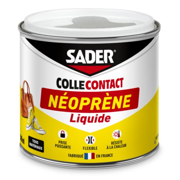 Colle Contact Néoprène Liquide 500ml - SADER
