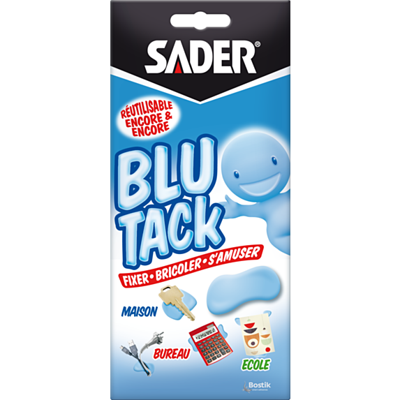Pâte adhésive BLU TACK bleu 57g - SADER