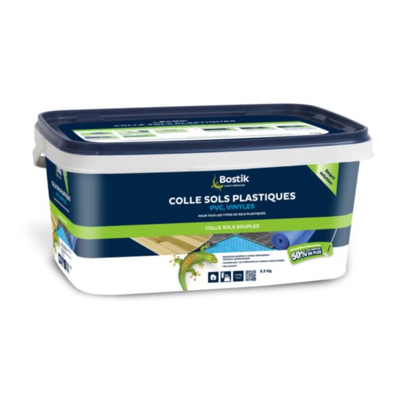 Colle Sols plastiques PVC Vinyles 3,5kg - BOSTIK
