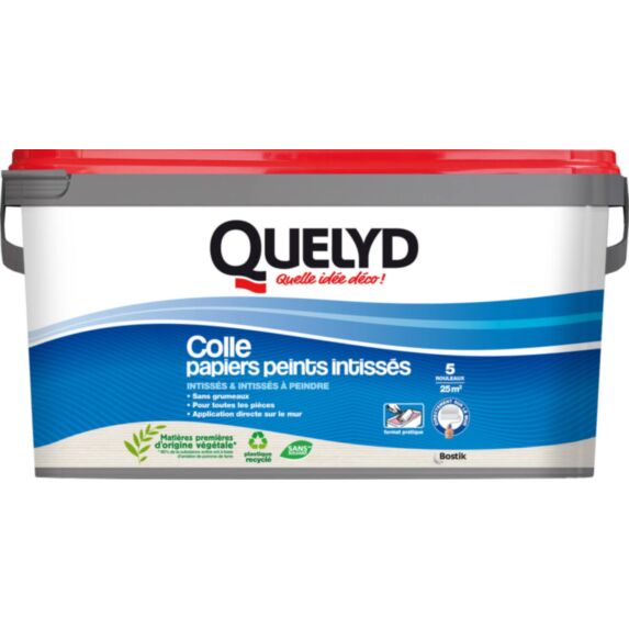 Colle Papiers Peints Intissé 3kg - QUELYD