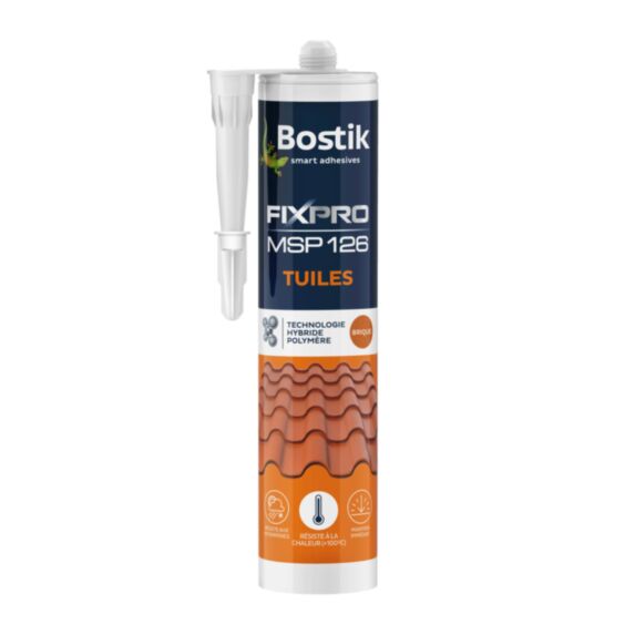 Colle Mastic FIXPRO MSP 126 Tuiles 290ml - BOSTIK