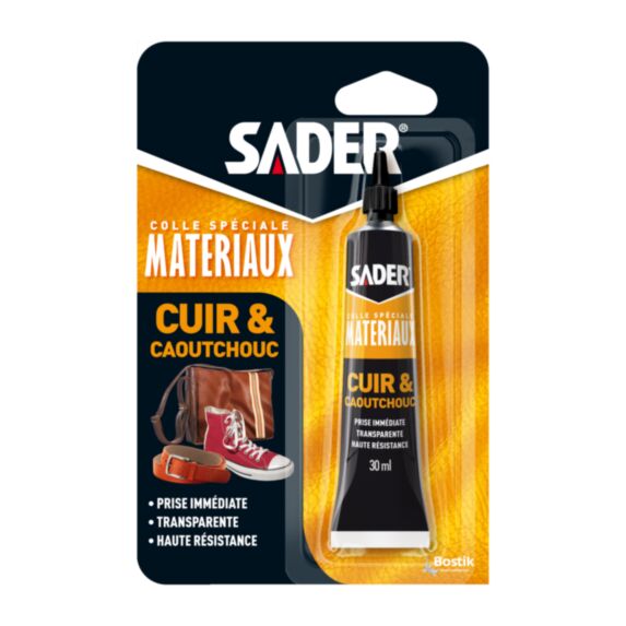 Colle Cuir et Caoutchouc 30ml - SADER