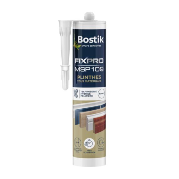 Colle Mastic FIXPRO MSP 109 Plinthes 290ml - BOSTIK