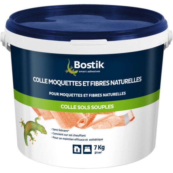 Colle moquettes et fibres naturelles 7kg - BOSTIK
