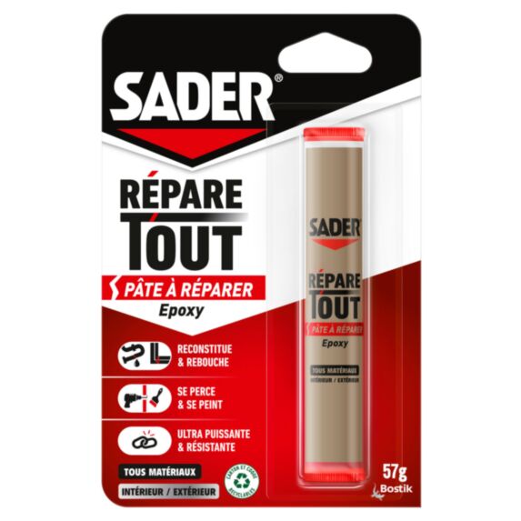 Pâte à Réparer Répare Tout 57gr - SADER