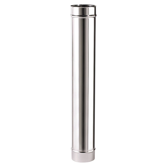 Tuyau de raccordement tyral 1m Ø125mm Inox 304 - JONCOUX