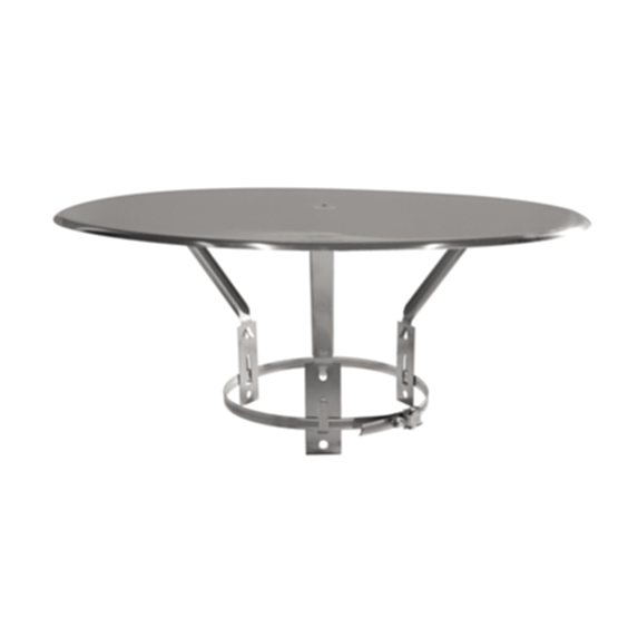 Chapeau plat Inox Ø125-200mm - JONCOUX