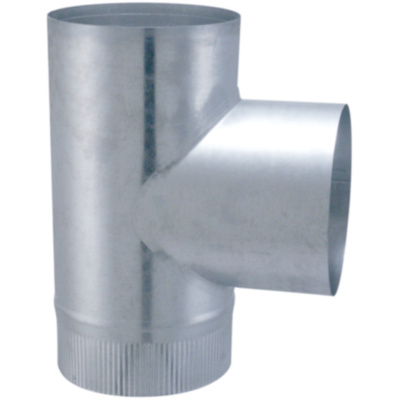 Raccordement Té femelle 90° Polyfeu Ø125mm - JONCOUX