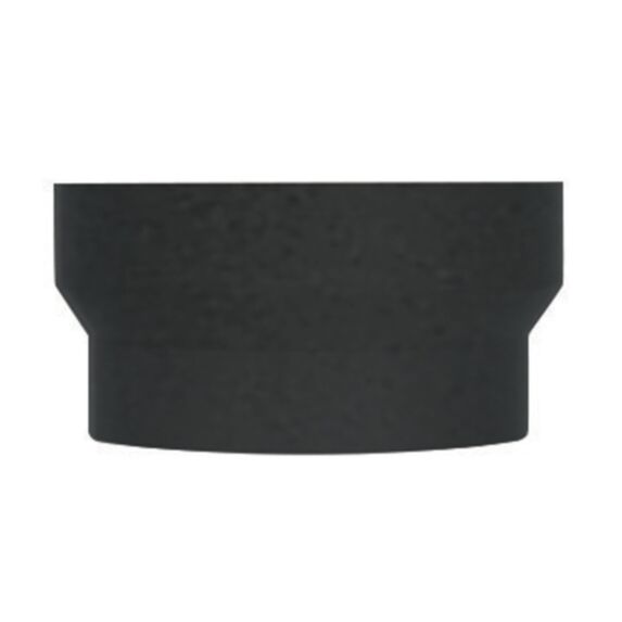 Manchon buse f/f noir mat AB Ø153/150mm - JONCOUX