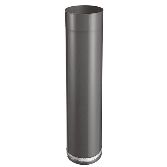 Rallonge téléscopique 50cm émail 0,7mm noir mat Ø180mm - JONCOUX