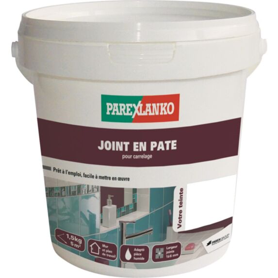 Joint carrelage en pâte 1,5kg écru - PAREXLANKO