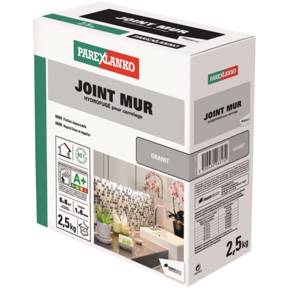 Joint de carrelage mur & plan de travail granit 2,5 kg - PAREXLANKO