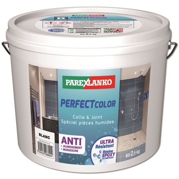 Colle & joint époxy 549 perfect color blanc - PAREXLANKO