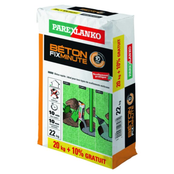 Béton Fixminute Béton 20kg - PAREXLANKO
