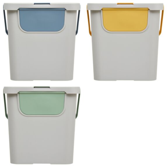 Poubelle de tri plastique 24L - 5 FIVE SIMPLY SMART