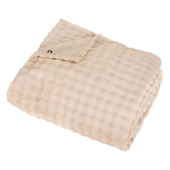 Plaid Zephy lin 180x230 beige - ATMOSPHERA