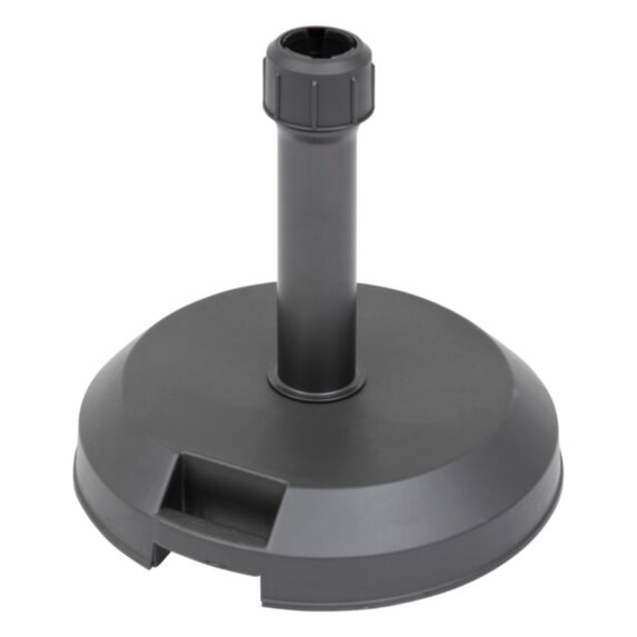 Pied parasol Haulio béton 17kg noir - HESPERIDE