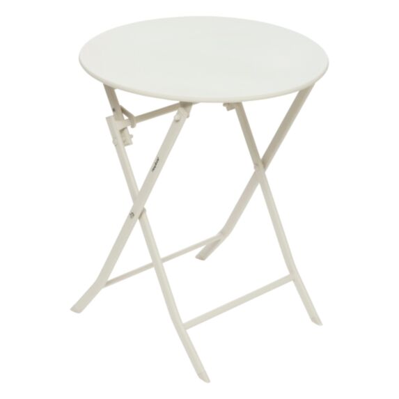 Table ronde pliante Greensboro 2 places argile - HESPERIDE