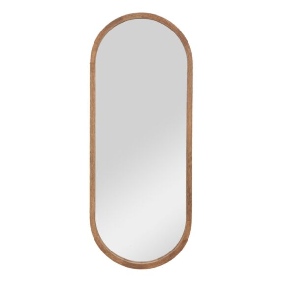 Miroir bois gianni 35x90cm naturel - ATMOSPHERA