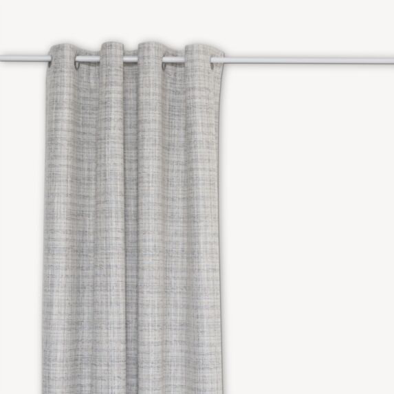 Rideau occultant Seth 140x260cm gris clair - ATMOSPHERA
