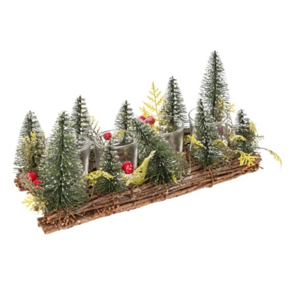 Décoration de Noël Nature Sapins - FEERIC