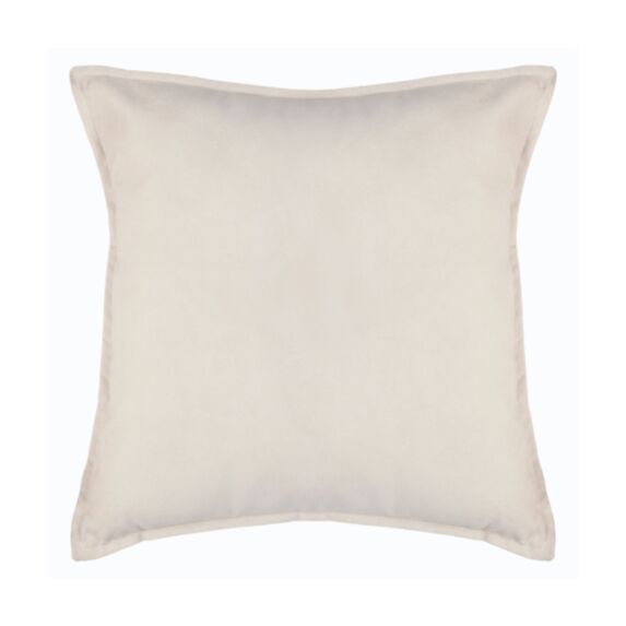 Coussin Lilou 45x45cm ivoire - ATMOSPHERA