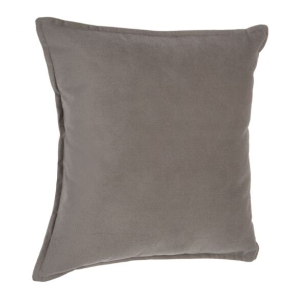Coussin Lilou 45x45cm taupe - ATMOSPHERA