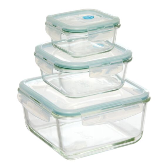 Lot boîte x3 ca verre grand clip eat - 5 FIVE SIMPLY SMART