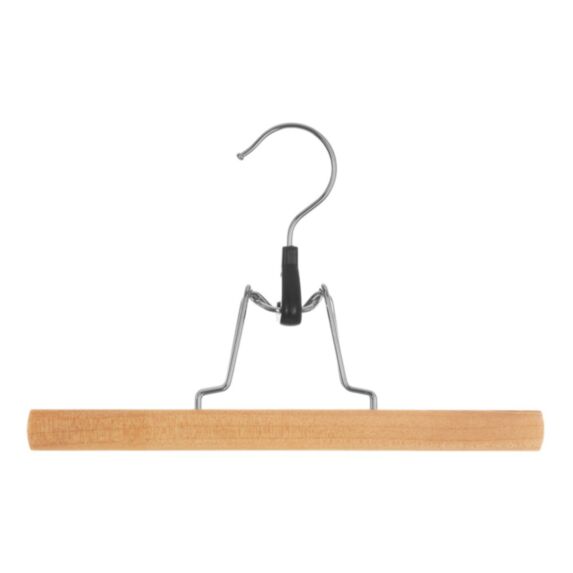 Cintre bois pince x3