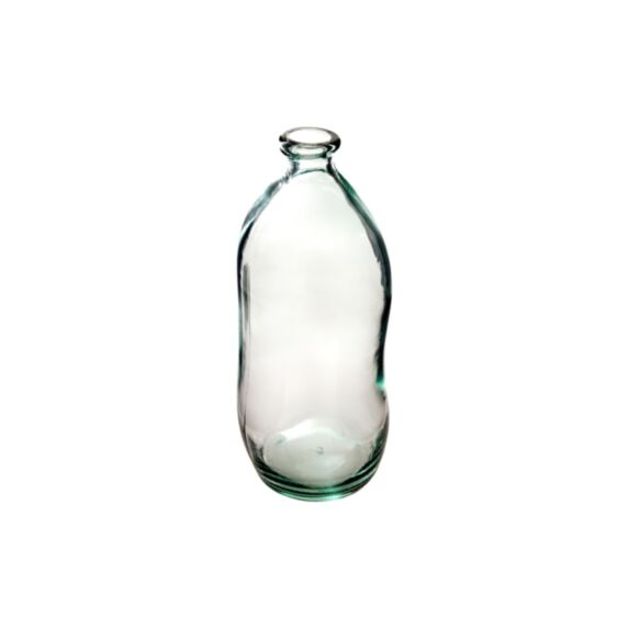 vase bouteille uly verre recyclé transparent h35cm - ATMOSPHERA