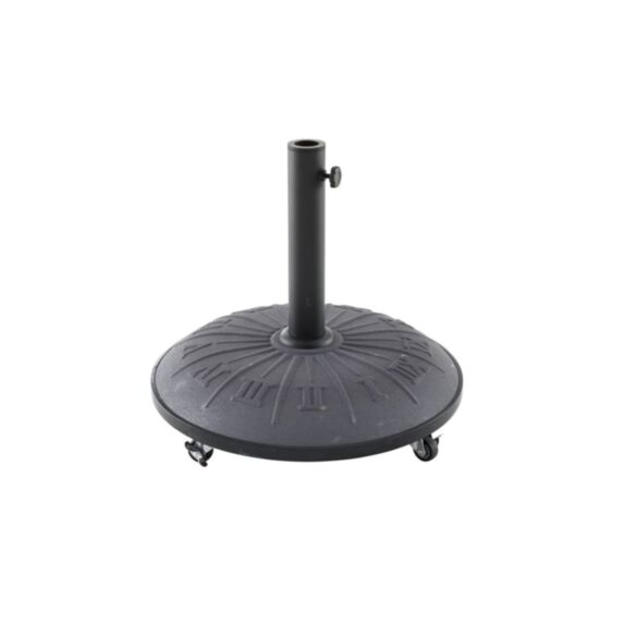 Pied de parasol cadran Kolymo 25kg gris