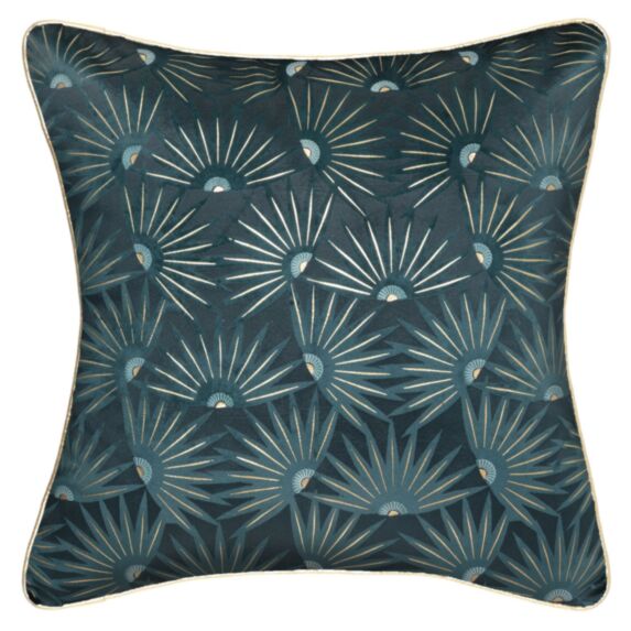 Housse coussin Feel velours 40x40cm or - ATMOSPHERA